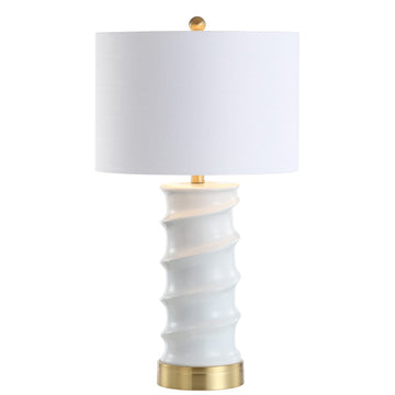 Taipei 28" Ceramic LED Table Lamp - JONATHAN Y